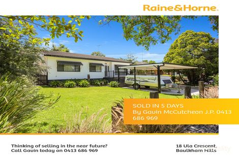 Property photo of 18 Ula Crescent Baulkham Hills NSW 2153