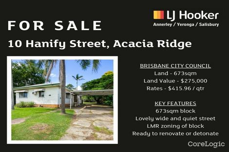 Property photo of 10 Hanify Street Acacia Ridge QLD 4110