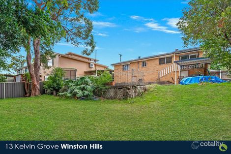 Property photo of 13 Kelvin Grove Winston Hills NSW 2153