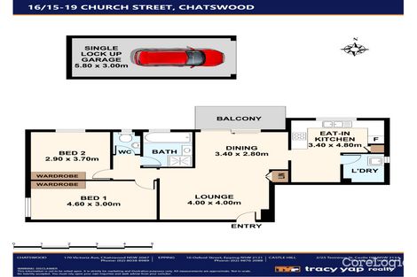 Property photo of 16/15-19 Church Street Chatswood NSW 2067