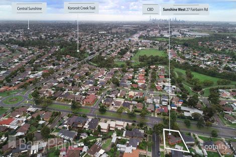 Property photo of 27 Fairbairn Road Sunshine West VIC 3020