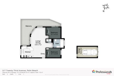 Property photo of 2/7 Twenty Third Avenue Palm Beach QLD 4221