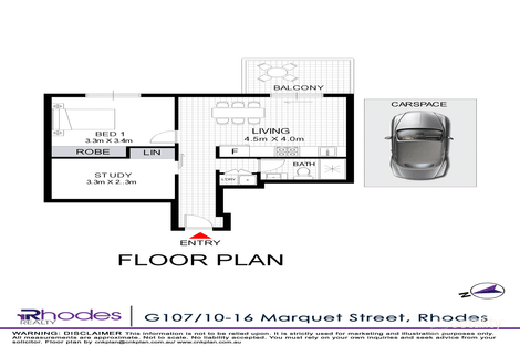 Property photo of 107G/10-16 Marquet Street Rhodes NSW 2138