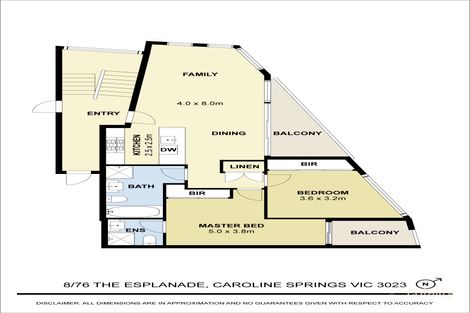 Property photo of 8/76 The Esplanade Caroline Springs VIC 3023