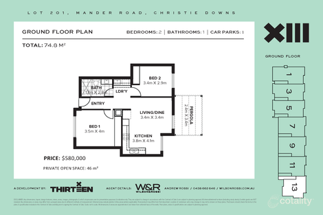Property photo of 13/2A Mander Road Christie Downs SA 5164