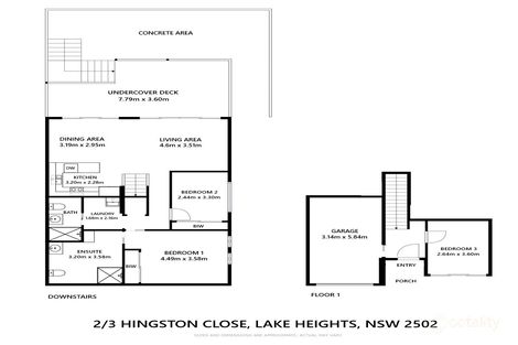 Property photo of 2/3 Hingston Close Lake Heights NSW 2502