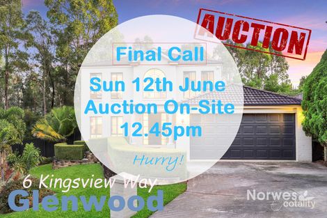 6 Kingsview Way, Glenwood, NSW 2768