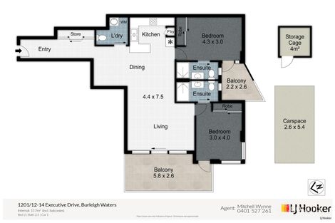 Property photo of 1201/12-14 Executive Drive Burleigh Waters QLD 4220