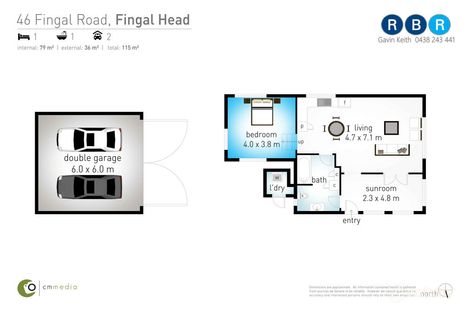 46 Fingal Rd, Fingal Head, NSW 2487
