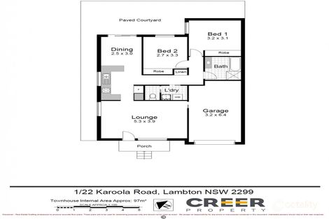 Property photo of 1/22 Karoola Road Lambton NSW 2299