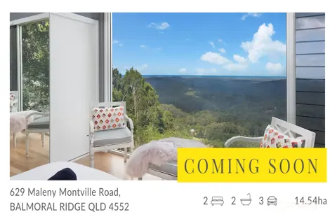 629 Maleny Montville Rd, Balmoral Ridge, QLD 4552