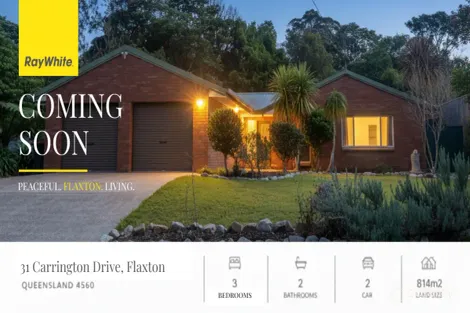 31 CARRINGTON DR, FLAXTON, QLD 4560