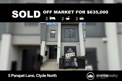 5 Parapet Lane, Clyde North, VIC 3978