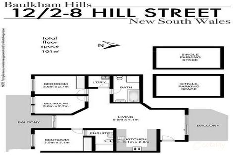 Property photo of 12/2-8 Hill Street Baulkham Hills NSW 2153