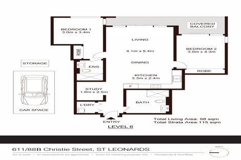 611/88b Christie St, St Leonards, NSW 2065