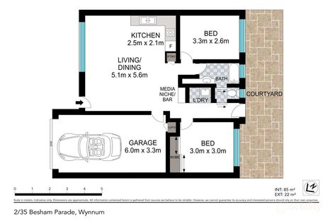 Property photo of 2/35 Besham Parade Wynnum QLD 4178