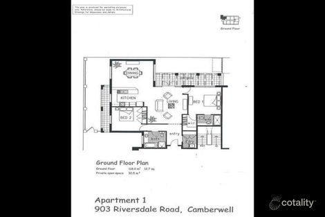 Property photo of 1/903 Riversdale Road Camberwell VIC 3124