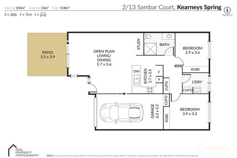 Property photo of 2/13 Sambar Court Kearneys Spring QLD 4350
