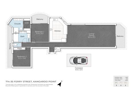 714/35 Prospect St, Kangaroo Point, QLD 4169