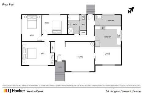 Property photo of 14 Hodgson Crescent Pearce ACT 2607