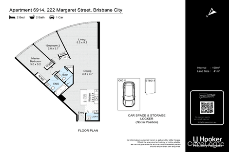 Property photo of 6914/222 Margaret Street Brisbane City QLD 4000