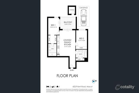 Property photo of 602/9 Kent Road Mascot NSW 2020