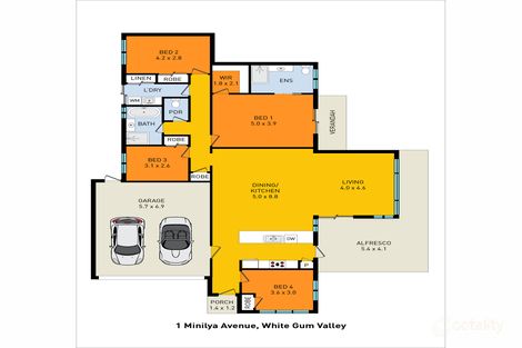 Property photo of 1 Minilya Avenue White Gum Valley WA 6162