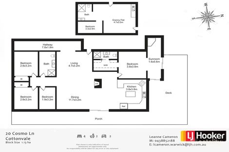 20 Cosmo Lane, Cottonvale, QLD 4375