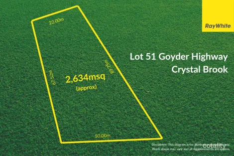 LOT 51 GOYDER HWY, CRYSTAL BROOK, SA 5523