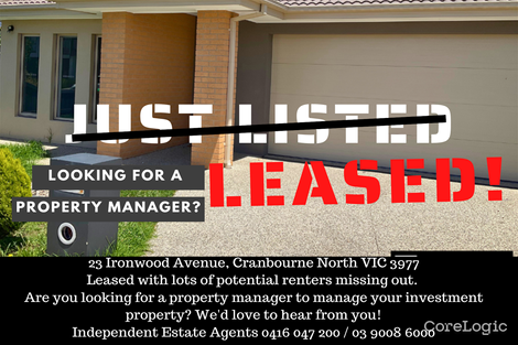 Property photo of 23 Ironwood Avenue Cranbourne North VIC 3977