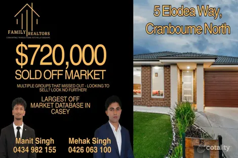 Property photo of 5 Elodea Way Cranbourne North VIC 3977