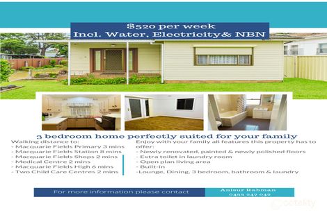 Property photo of 3 Bunbury Road Macquarie Fields NSW 2564