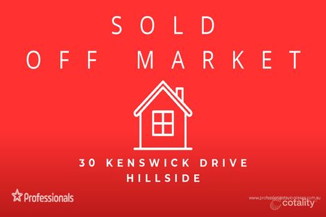 Property photo of 30 Kenswick Drive Hillside VIC 3037