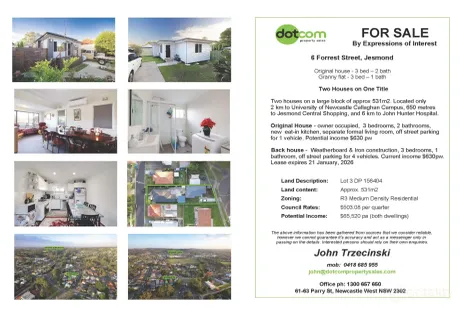 Property photo of 6 Forrest Street Jesmond NSW 2299