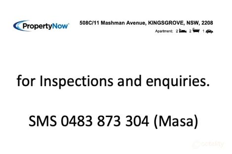Property photo of 508C/11 Mashman Avenue Kingsgrove NSW 2208