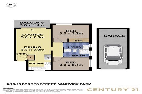 6/13-15 Forbes St, Warwick Farm, NSW 2170