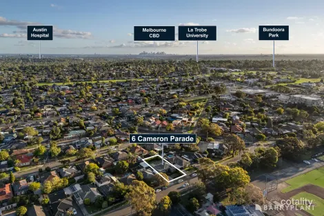Property photo of 6 Cameron Parade Bundoora VIC 3083