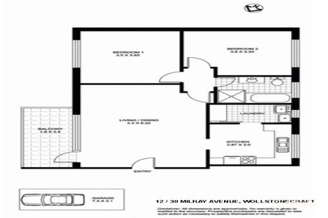 Property photo of 12/39 Milray Avenue Wollstonecraft NSW 2065