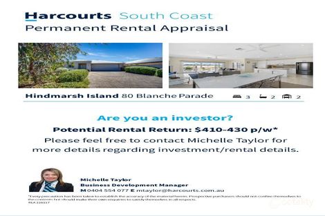 80 Blanche Pde, Hindmarsh Island, SA 5214