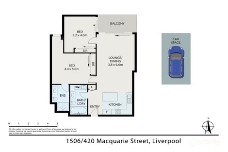 Property photo of 1506/420 Macquarie Street Liverpool NSW 2170
