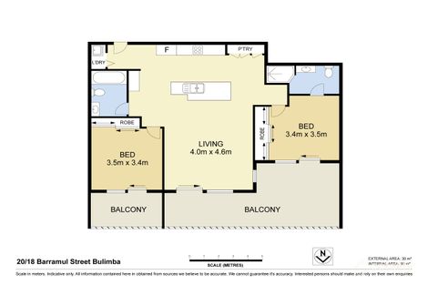 20/18 Barramul St, Bulimba, QLD 4171