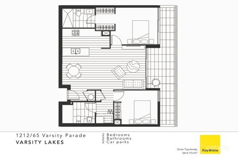 Property photo of 1212/65 Varsity Parade Varsity Lakes QLD 4227