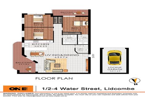 Property photo of 1/2-4 Water Street Lidcombe NSW 2141