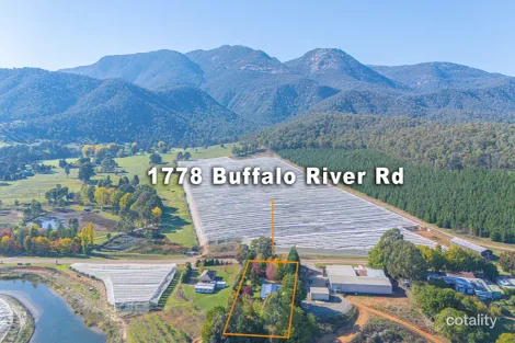 1778 Buffalo River Rd, Buffalo River, VIC 3737