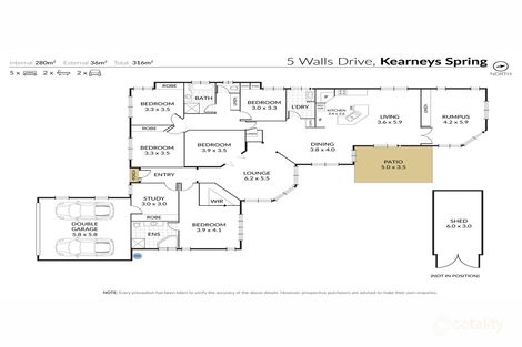 Property photo of 5 Walls Drive Kearneys Spring QLD 4350