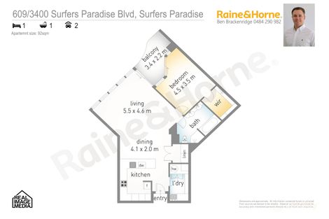 609/3400-3420 Surfers Paradise Boulevarde, Surfers Paradise, QLD 4217
