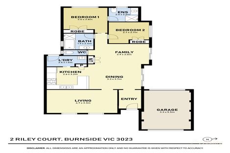 Property photo of 2 Riley Court Burnside VIC 3023