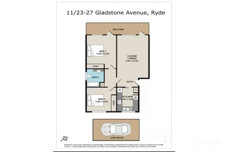 Property photo of 11/23-27 Gladstone Avenue Ryde NSW 2112
