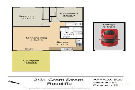 Property photo of 2/31 Grant Street Redcliffe QLD 4020