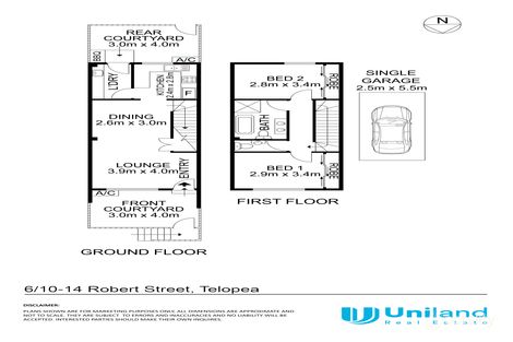 6/14 Robert St, Telopea, NSW 2117